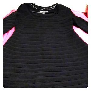 Karl Lagerfield black bandage dress